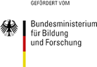 Gefördert vom Bundesministerium für Wissenschaft und Forschung der Bundesrepublik Deutschland